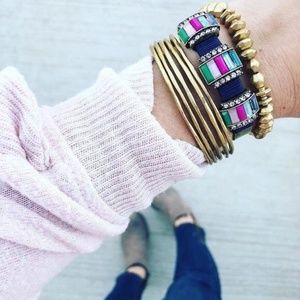 Stella & Dot Moxie Gem Cuff